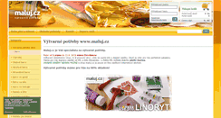 Desktop Screenshot of maluj.cz